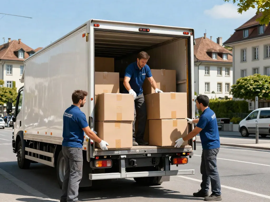Déménagement Lausanne exécuté par une équipe de déménageurs professionnels, service de confiance reconnu.